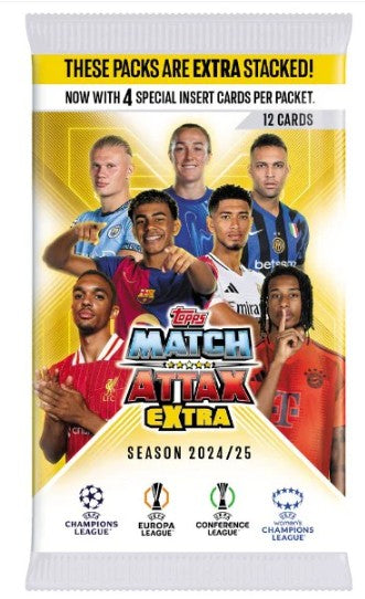 2024/25 UEFA MA EXTRA Champions League edition Trading Card Booster Pack