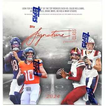 2024 Topps Signature Class Football Mega Box