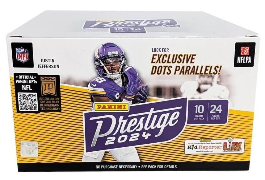 2024 Panini Prestige NFL Football Retail Booster Box Sealed