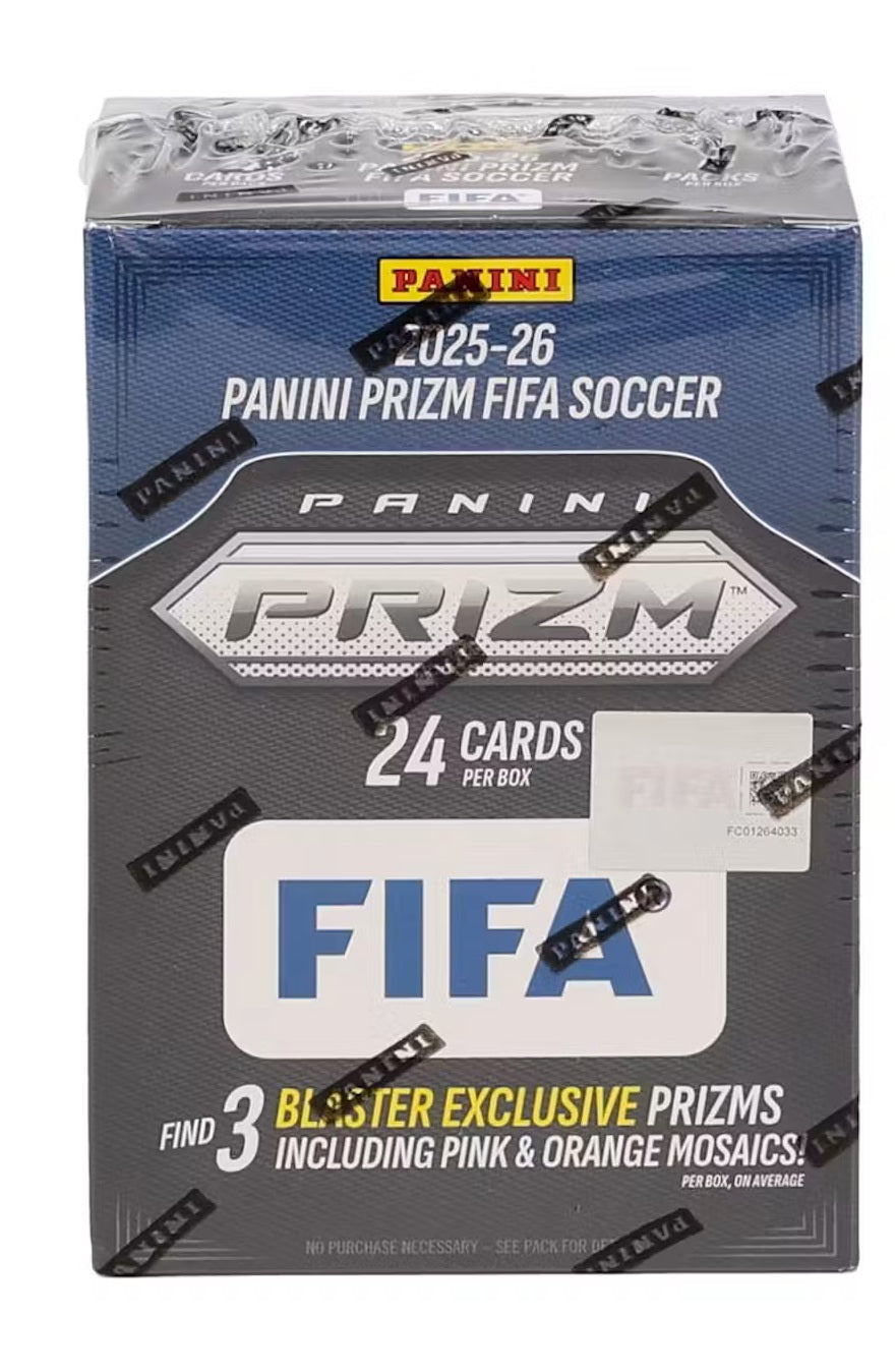 2025/26 Panini Prizm FIFA Soccer Blaster Box (Pink & Orange Mosaics!)