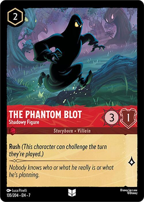 The Phantom, Blot Shadowy Figure 135/204 (Archazia's Island)