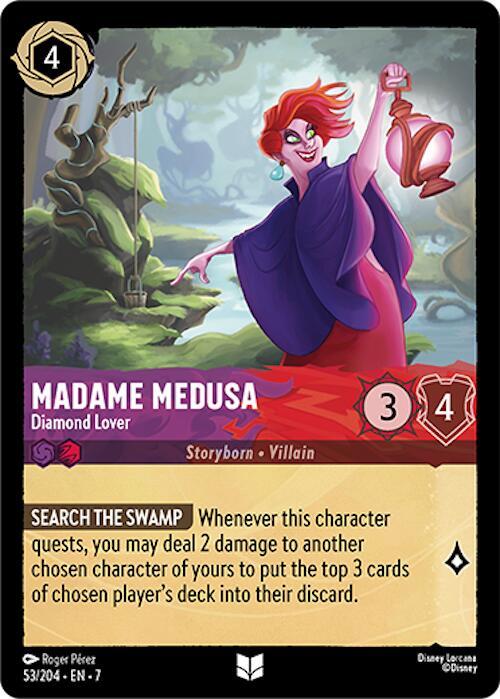 Madame Medusa, Diamond Lover 53/204 (Archazia's Island)