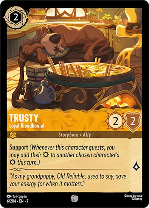 Trusty, Loyal Bloodhound 6/204 (Archazia's Island)