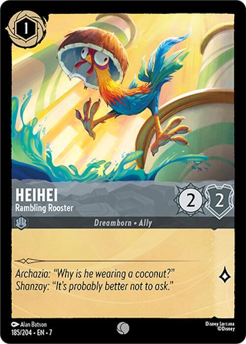 Heihei, Rambling Rooster 185/204 (Archazia's Island)