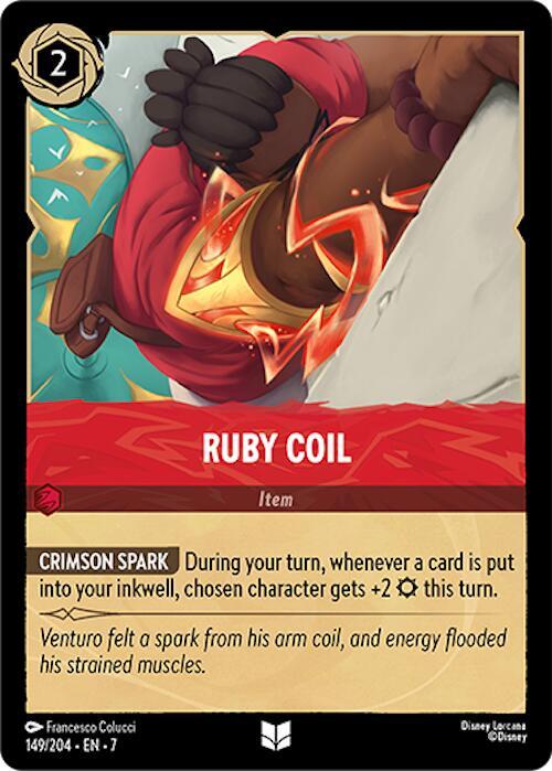 Ruby Coil 149/204 (Archazia's Island)