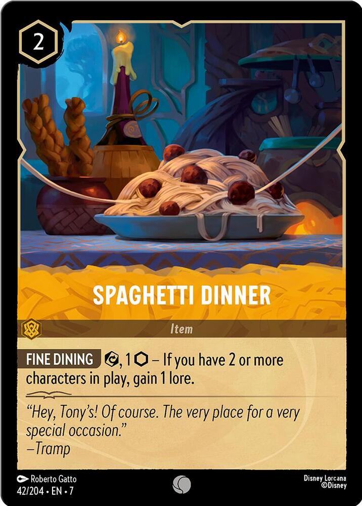 Spaghetti Dinner 42/204 (Archazia's Island) - Cold Foil