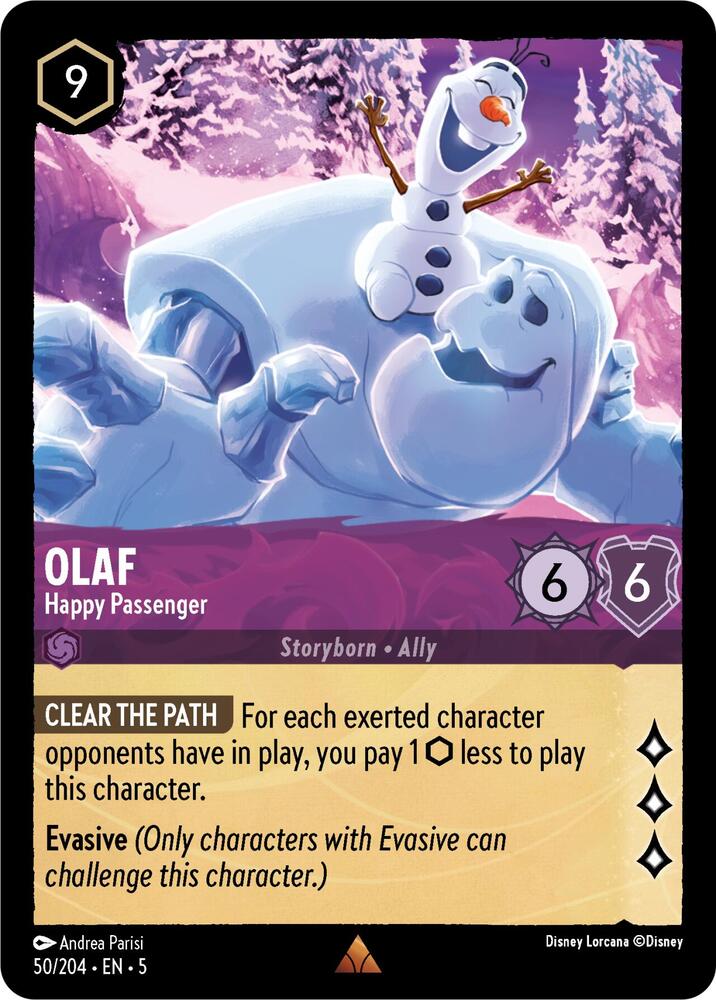 Olaf, Happy Passenger 50/204 (Shimmering Skies)