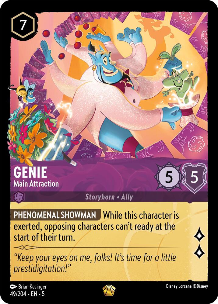 Genie, Main Attraction 49/204 (Shimmering Skies)