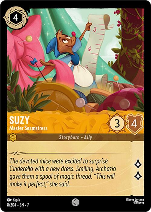 Suzy, Master Seamstress 8/204 (Archazia's Island) - Cold Foil
