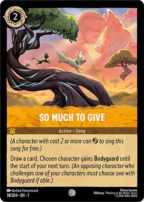So Much to Give 38/204 (Archazia's Island)