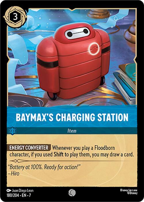 Baymax's Charging Station 180/204 (Archazia's Island) - Cold Foil