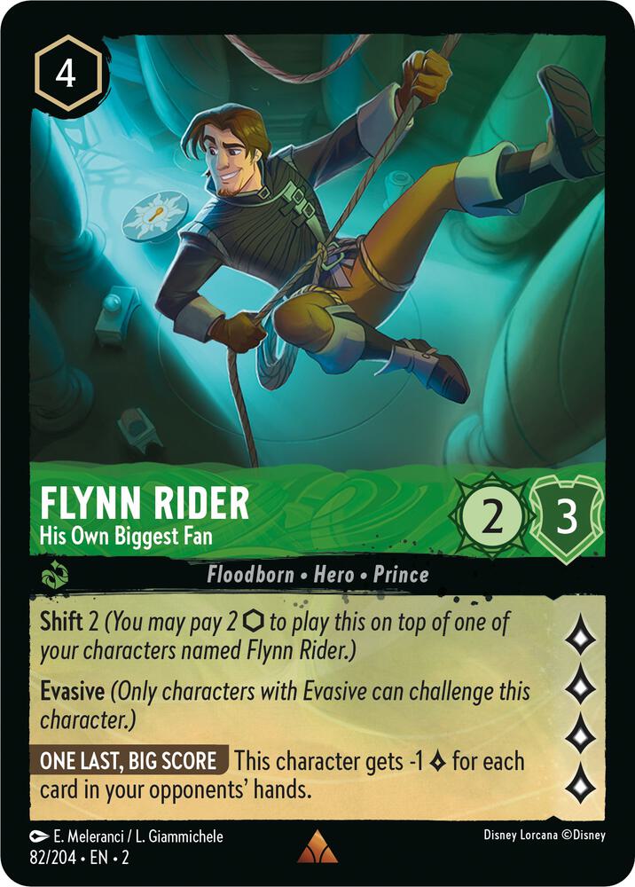 Flynn Rider, His Own Biggest Fan 82/204 (Rise of the Floodborn)