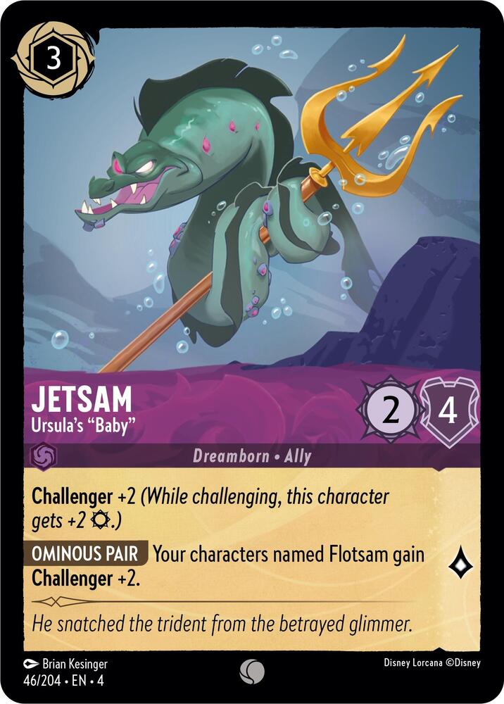 Jetsam, Ursula's "Baby" 46/204 (Ursula's Return)