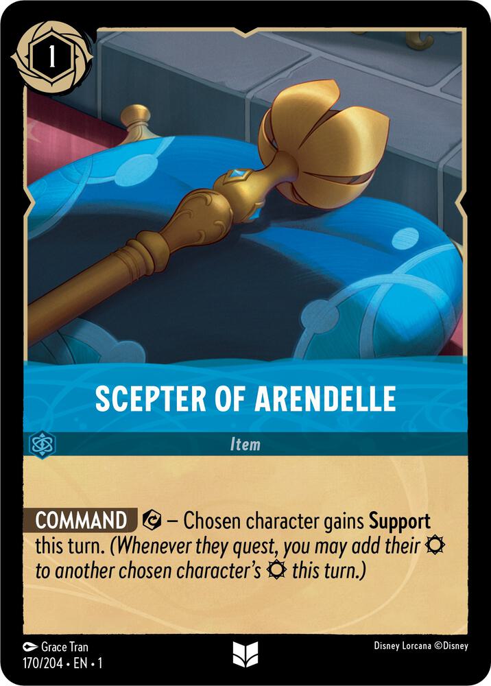 Scepter of Arendelle 170/204 (The First Chapter) - Cold Foil