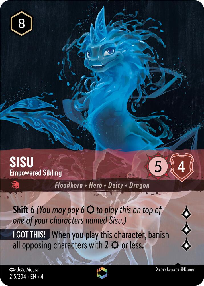 Sisu, Empowered Sibling (Enchanted) 215/204 (Ursula's Return) - Holofoil