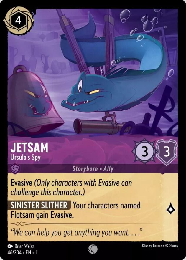 Jetsam, Ursula's Spy 46/204 (The First Chapter) - Cold Foil
