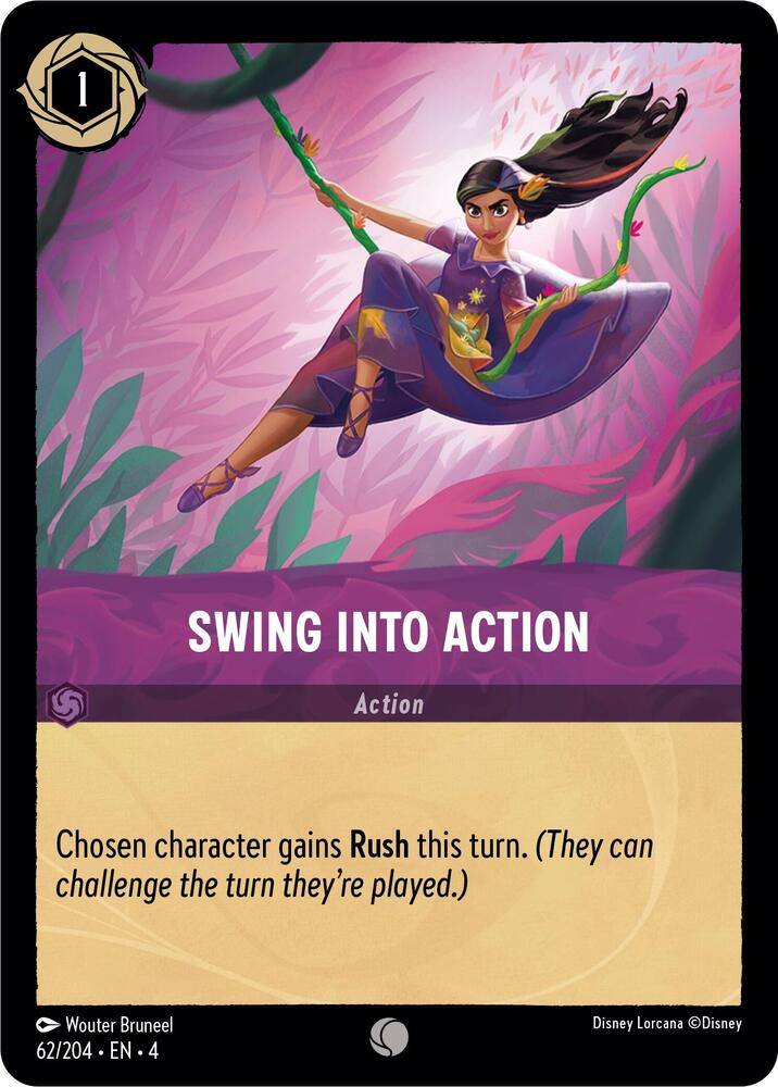 Swing into Action 62/204 (Ursula's Return) - Cold Foil
