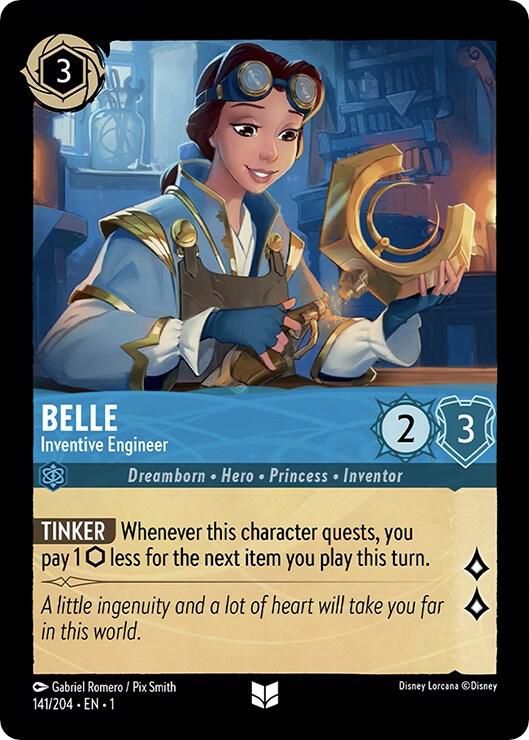 Belle, Inventive Engineer 141/204 (The First Chapter) - Cold Foil