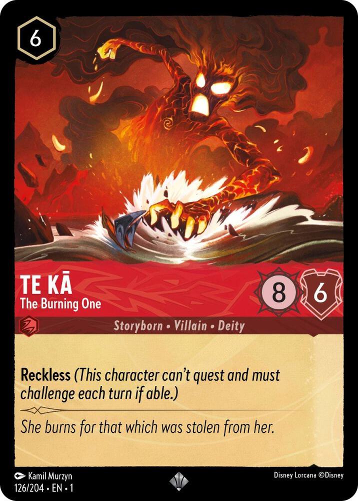 Te Kā, The Burning One 126/204 (The First Chapter)