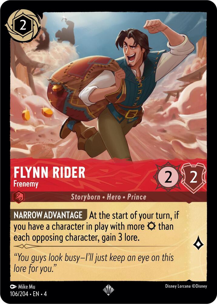 Flynn Rider, Frenemy 106/204 (Ursula's Return)