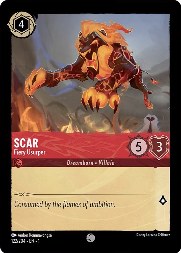 Scar, Fiery Usurper 122/204 (The First Chapter)