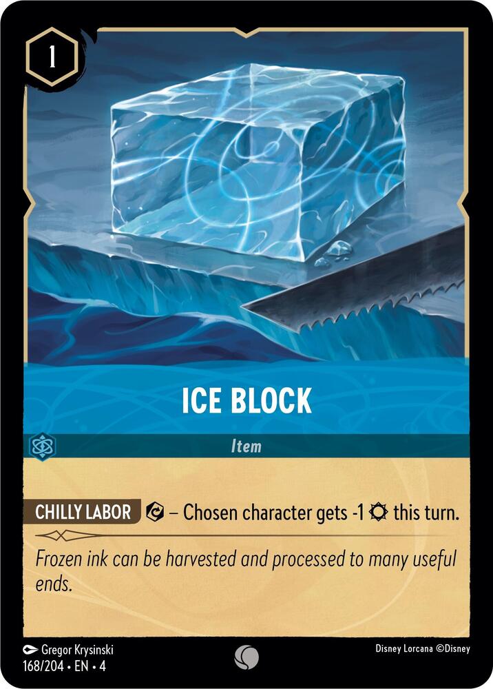 Ice Block 168/204 (Ursula's Return) - Cold Foil