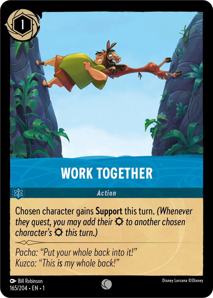 Work Together 165/204 (The First Chapter) - Cold Foil