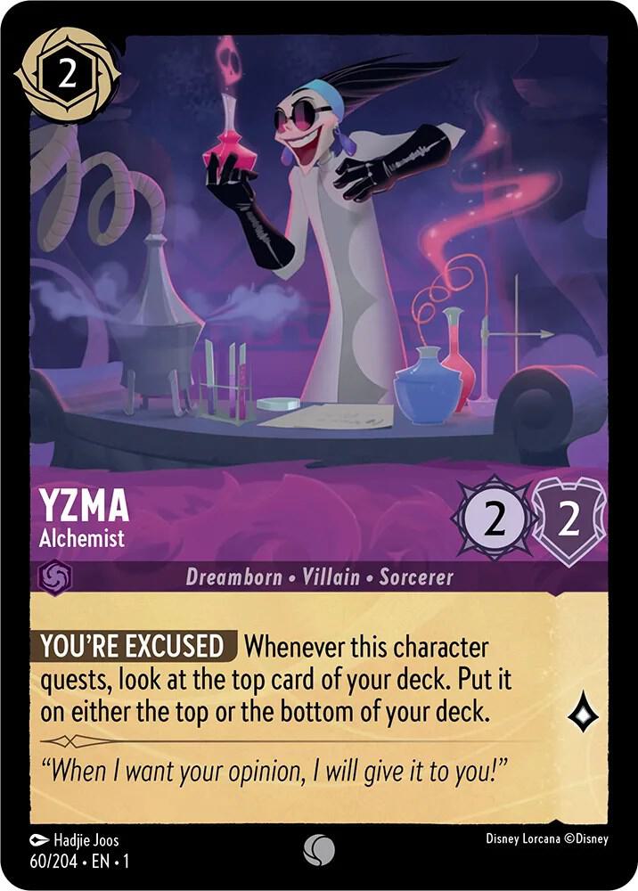 Yzma, Alchemist 60/204 (The First Chapter)