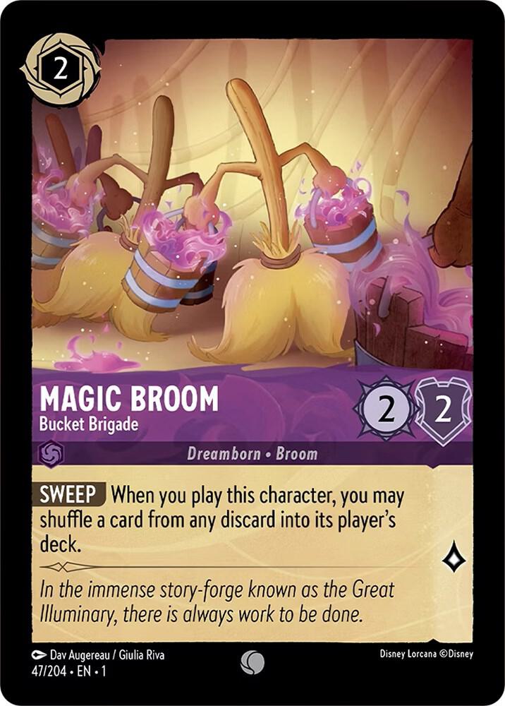 Magic Broom, Bucket Brigade 47/204 (The First Chapter)