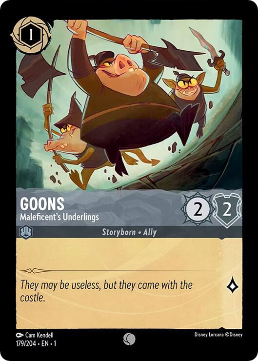 Goons, Maleficent's Underlings 179/204 (The First Chapter) - Cold Foil