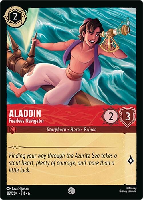 Aladdin, Fearless Navigator 112/204 (Azurite Sea)