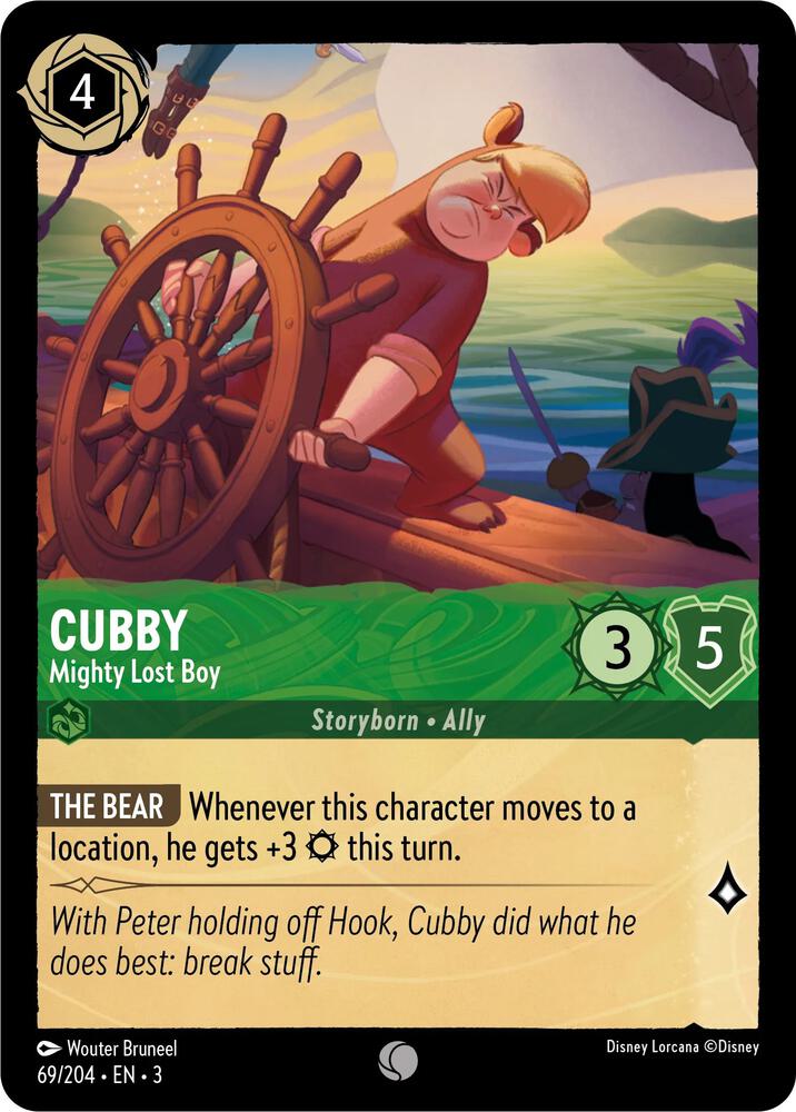 Cubby, Mighty Lost Boy 69/204 (Into the Inklands) - Cold Foil