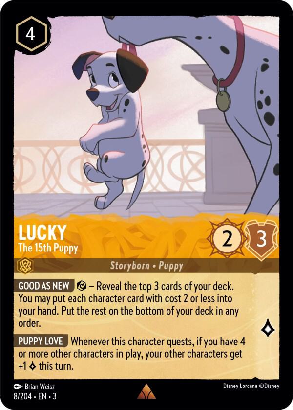 Lucky, The 15th Puppy 8/204 (Into the Inklands)