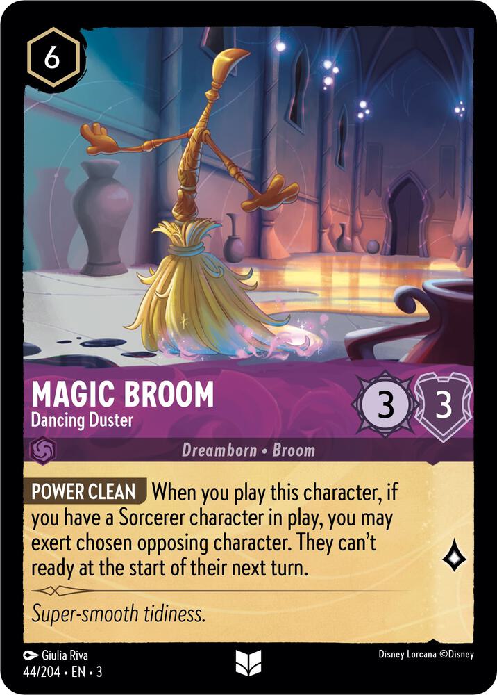 Magic Broom, Dancing Duster 44/204 (Into the Inklands)