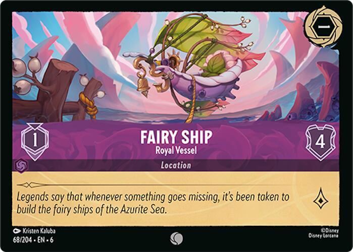 Fairy Ship, Royal Vessel 68/204 (Azurite Sea)