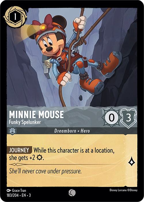Minnie Mouse, Funky Spelunker 183/204 (Into the Inklands)