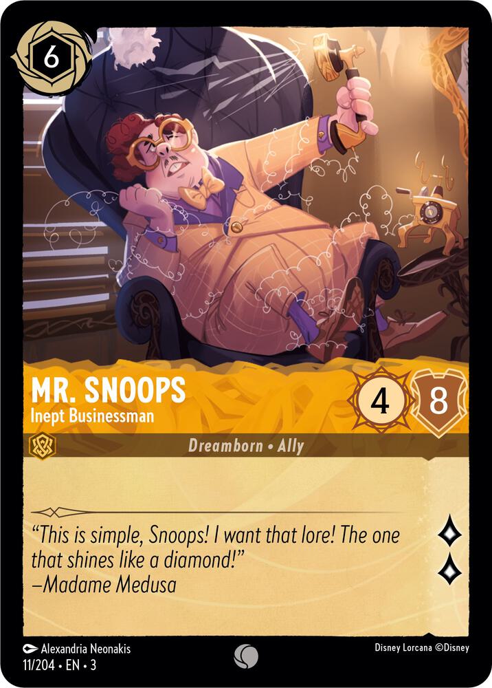 Mr. Snoops, Inept Businessman 11/204 (Into the Inklands)