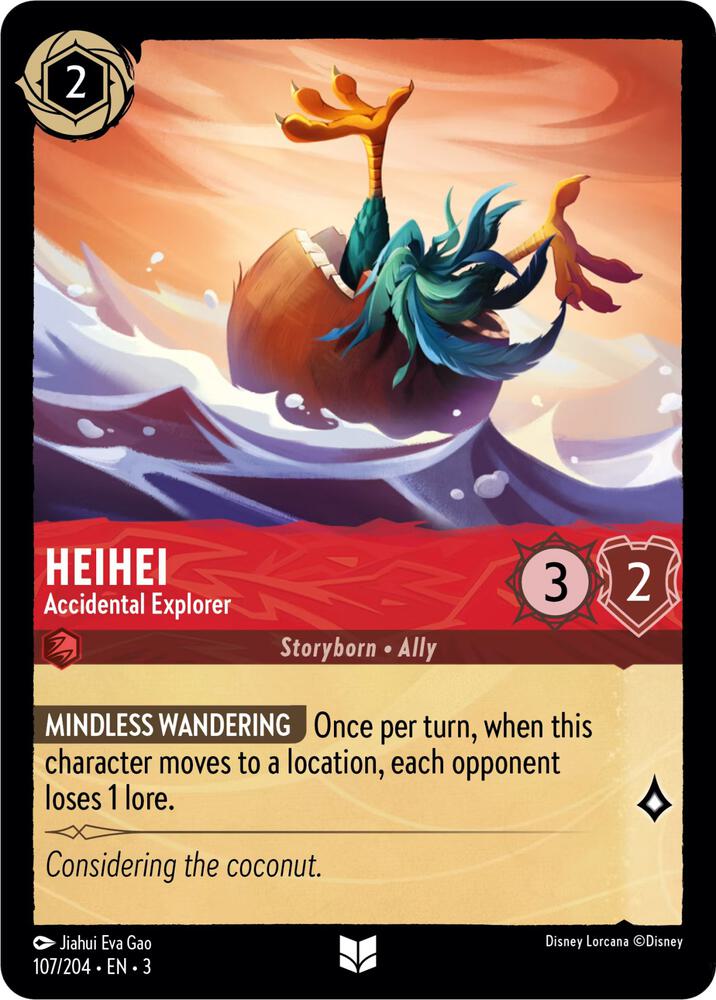 HeiHei, Accidental Explorer 107/204 (Into the Inklands) - Cold Foil