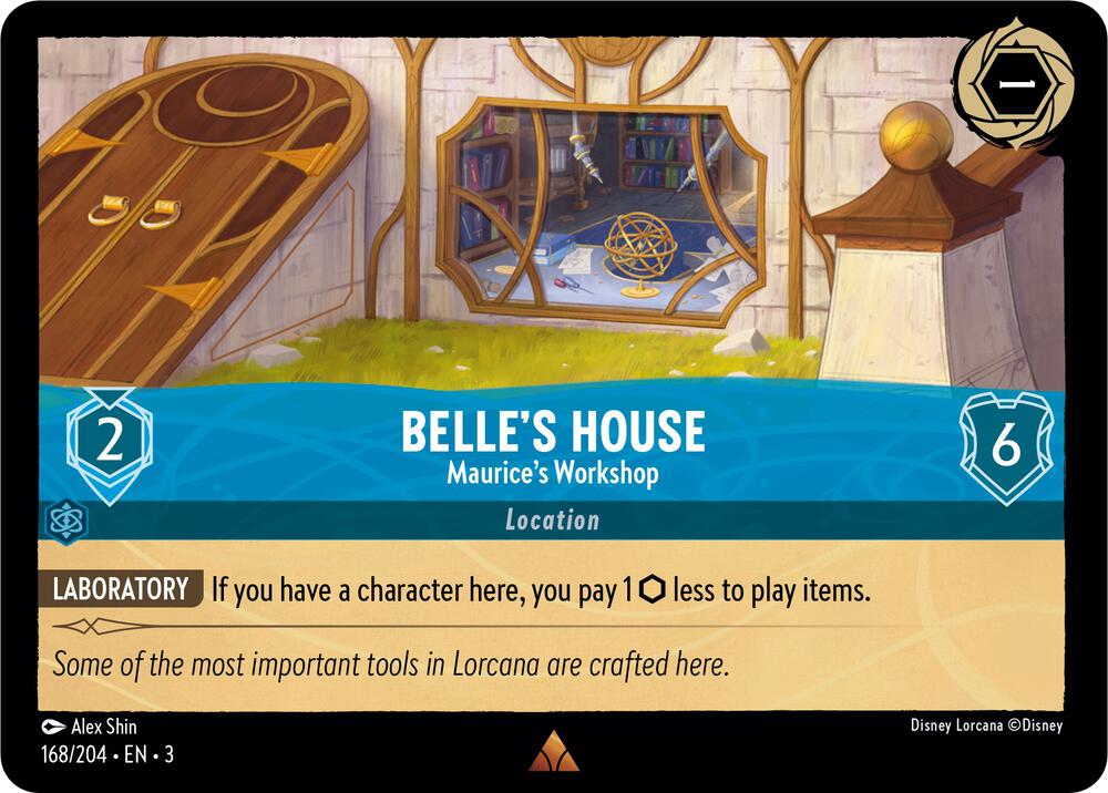 Belle's House, Maurices Workshop 168/204 (Into the Inklands) - Cold Foil