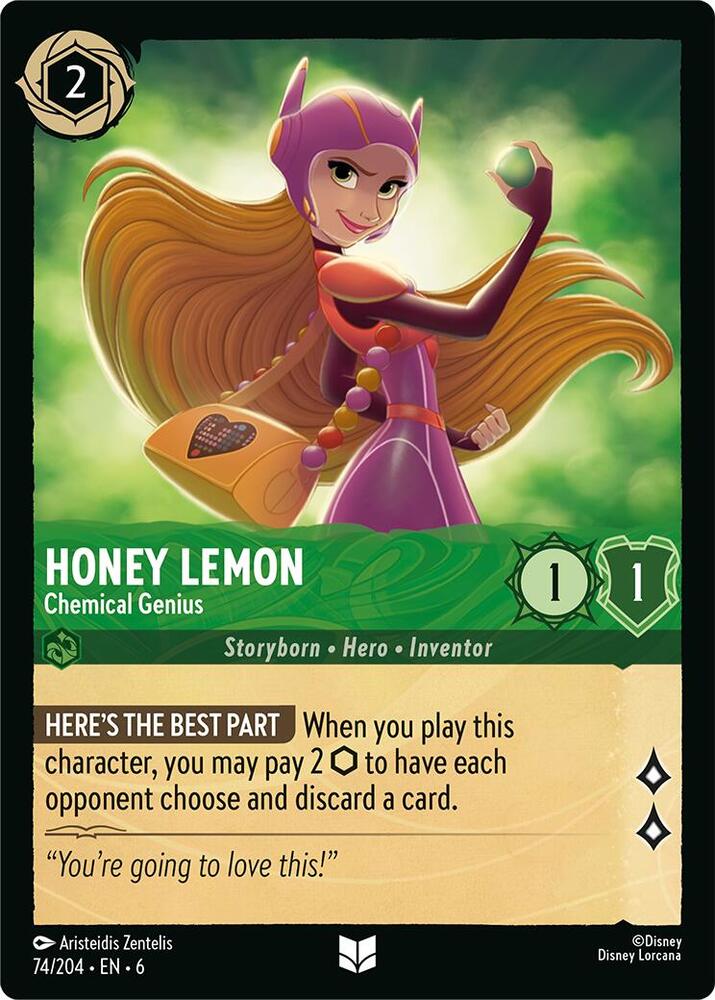 Honey Lemon, Chemical Genius 74/204 (Azurite Sea) - Cold Foil
