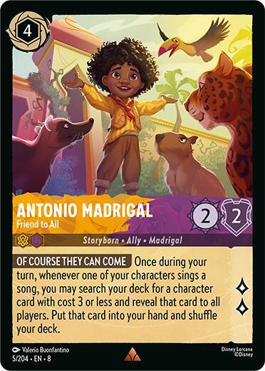 Antonio Madrigal, Friend to All 5/204 (Reign of Jafar)
