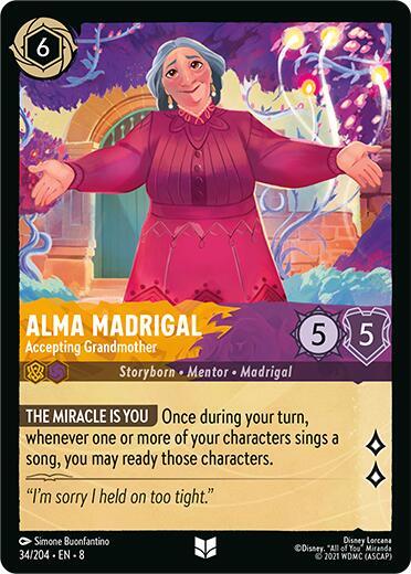 Alma Madrigal, Accepting Grandmother 34/204 (Reign of Jafar)