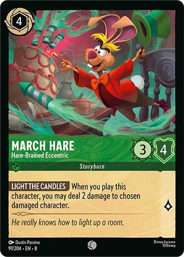 March Hare, Hare-Brained Eccentric 91/204 (Reign of Jafar) - Cold Foil