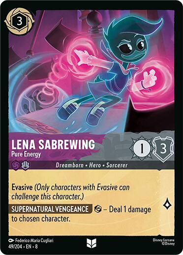 Lena Sabrewing, Pure Energy 49/204 (Reign of Jafar)