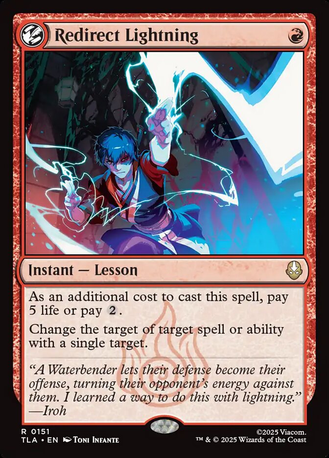 Redirect Lightning 151 (Avatar: The Last Airbender)