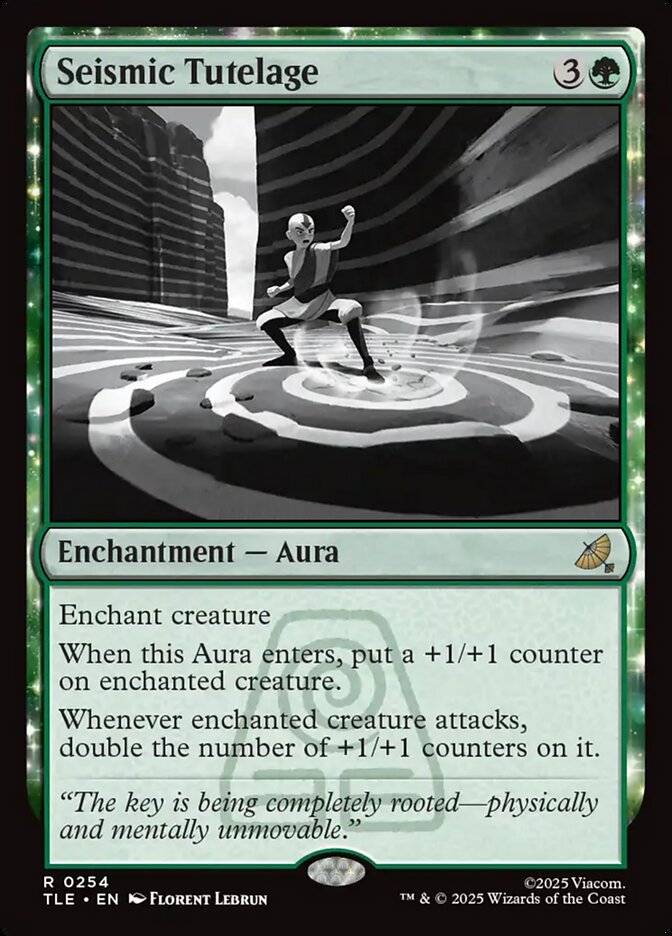 Seismic Tutelage 254/317 (Avatar: The Last Airbender: Eternal-Legal) - Foil