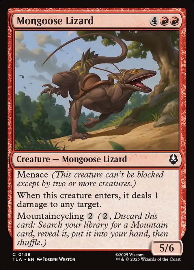 Mongoose Lizard 148/286 (Avatar: The Last Airbender) - Foil