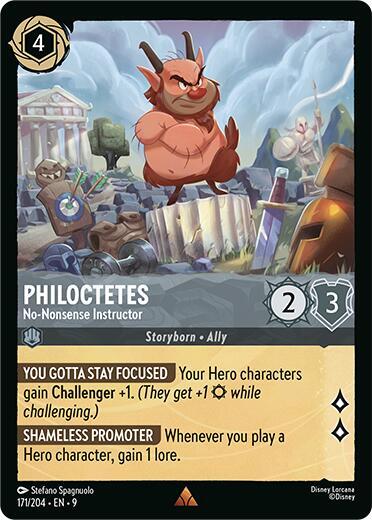 Philoctetes, No-Nonsense Instructor 171/204 (Fabled)