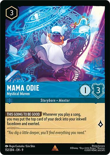 Mama Odie, Mystical Maven 152/204 (Fabled)