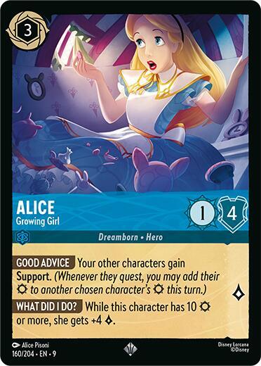 Alice, Growing Girl 160/204 (Fabled)